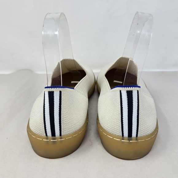 Rothy's Women's Slip On Sneakers Sz 8 Vanilla Bean Color Ultimate Comfort Shoes - Picture 4 of 14